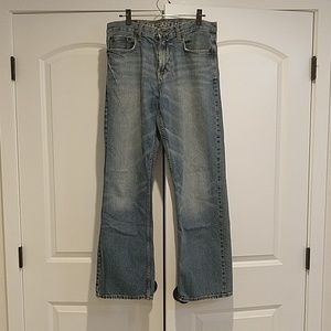 American Eagle men's 32/34 boot cut jeans